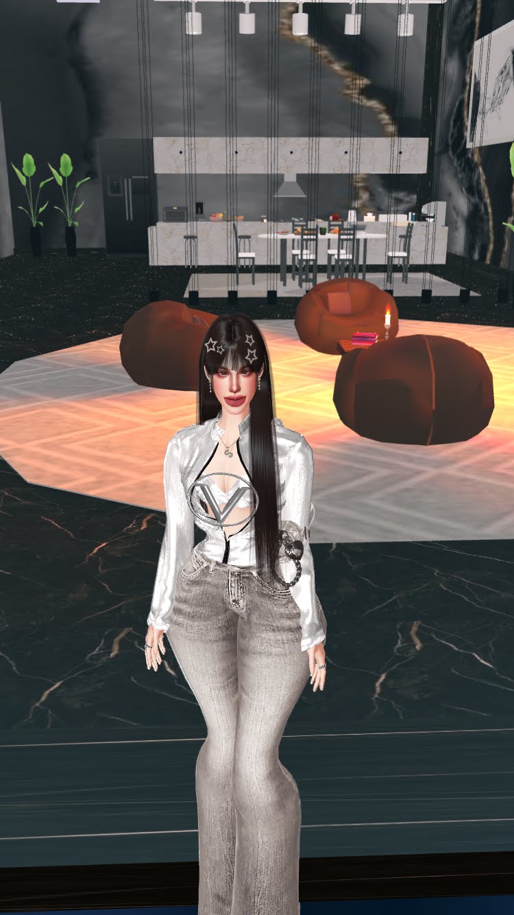 Heavy gray clouds in the sky. 